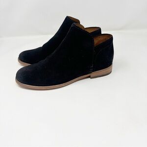 FRYE Elyssa Shoootie Black Suede 8